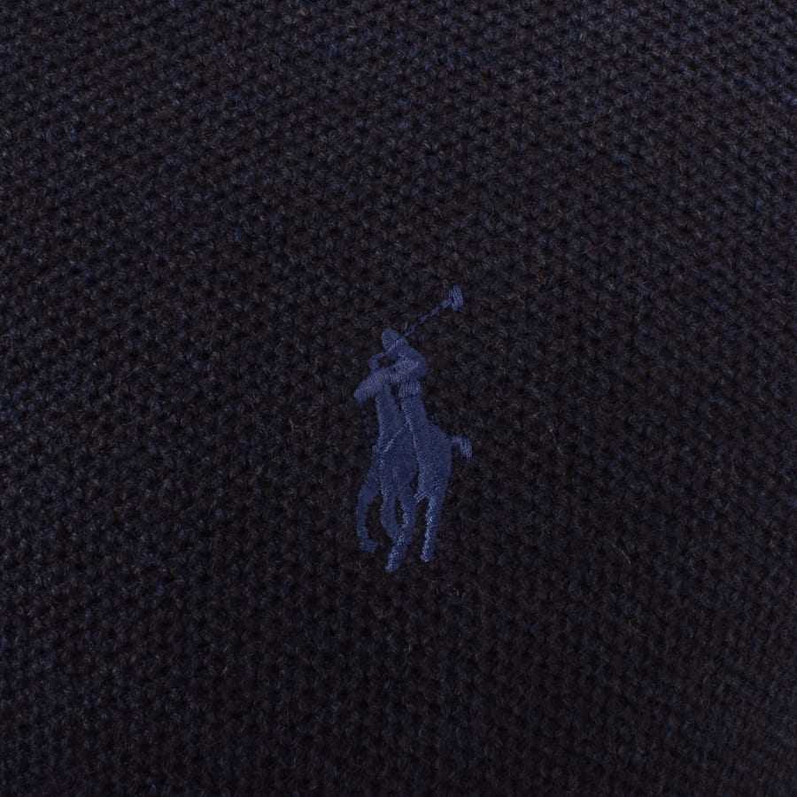 Ralph Lauren Half Zip Knit Jumper Navy Mainline Menswear Ireland